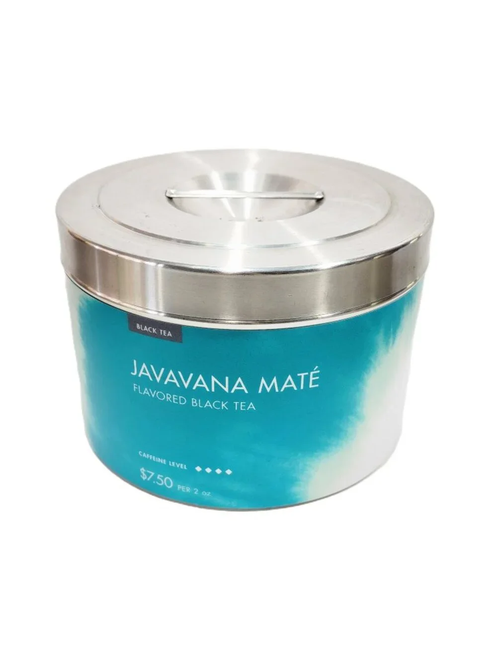 Teavana JavaVana Mate Wall Store Display Collectible Canister Tin RARE DISC